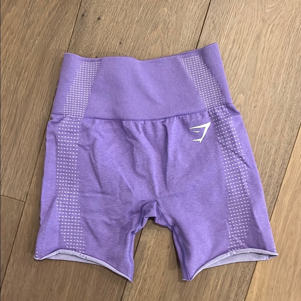 Gymshark Women's Purple Shorts